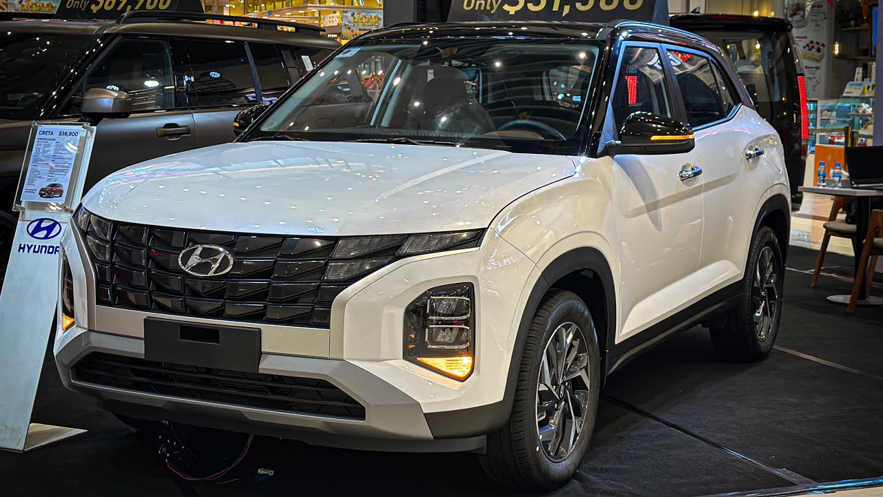 2025 Hyundai Creta front look with new LED grille